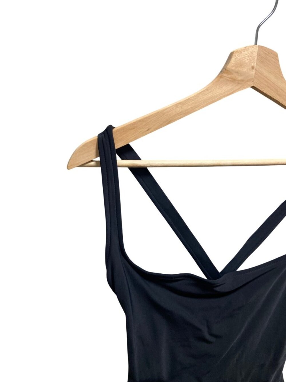 Calvin Klein Vintage One Piece Swimsuit Black Size 12 90’s Carolyn Kennedy Cute - Picture 5 of 11